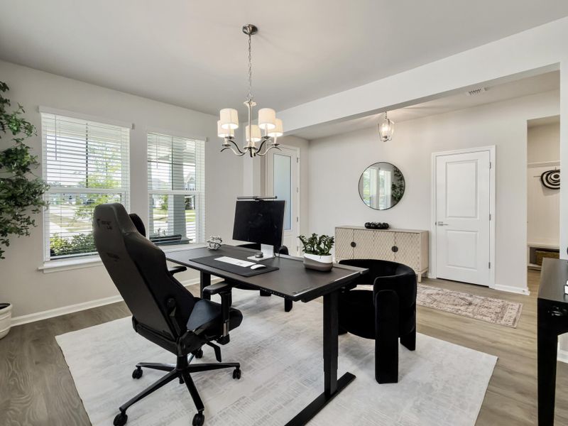 Furnished interior view inside a new home in The Groves of Berkeley, Moncks Corner (Image 6).