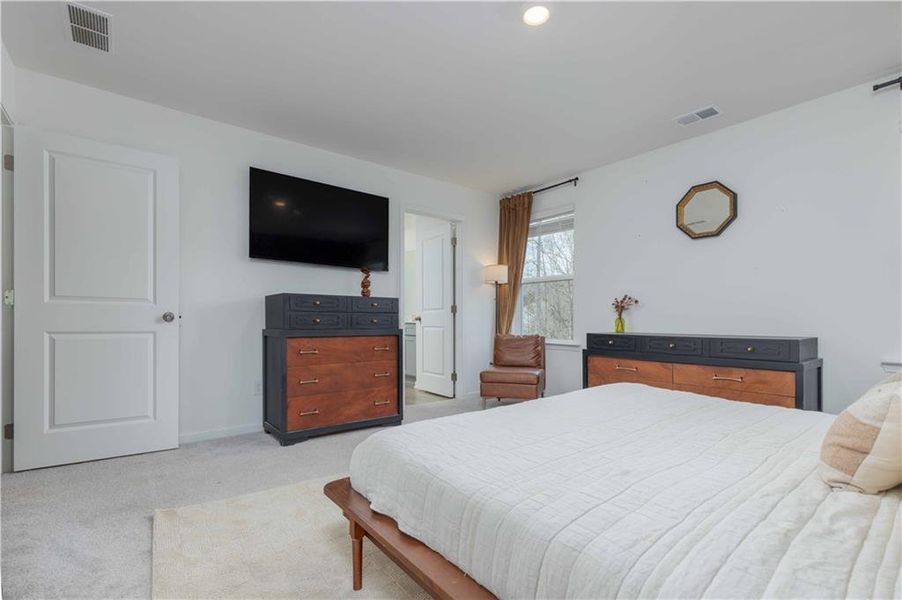 Furnished interior view inside a new home in Creekside at Farmers Crossing, Ball Ground (Image 40).