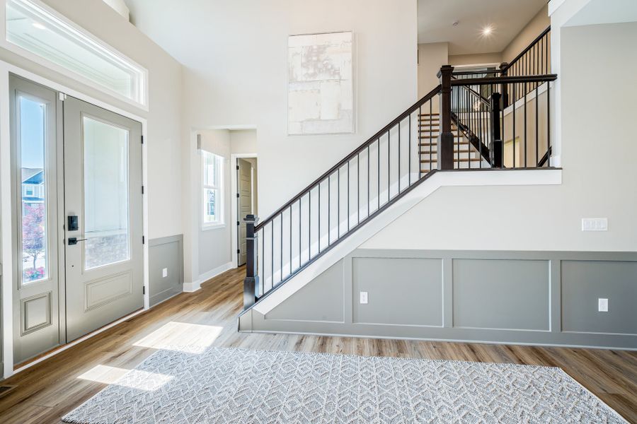 Representative furnished interior of a home built from the Beckett by Fischer Homes in Veranda Manor, Canton (Image 7).