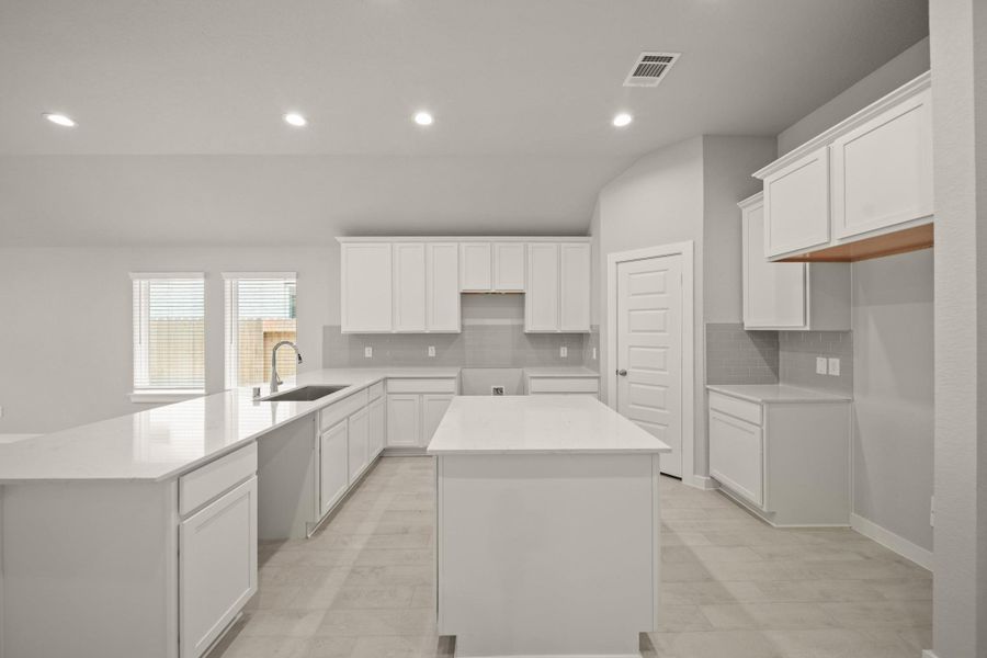 Furnished interior view inside a new home in Morton Creek Ranch, Katy (Image 4).