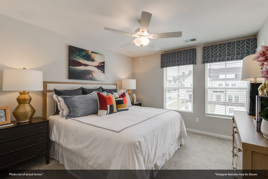 Furnished interior view inside a new home in Edwards Station, Taylors (Image 8).