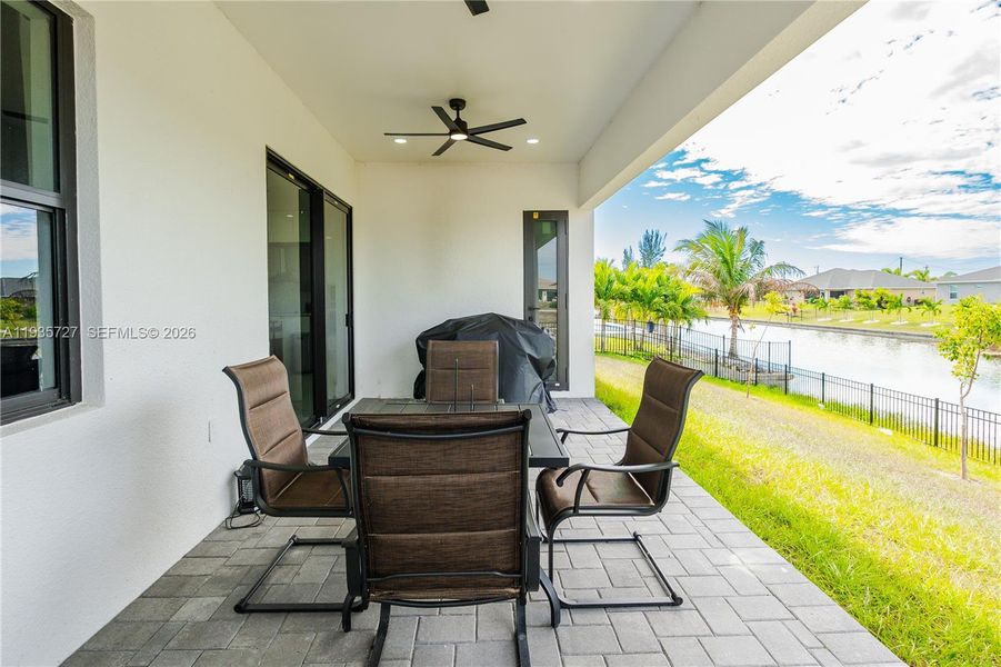Exterior details and patio area of a home in , Cape Coral (Image 3).
