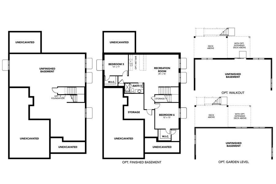 2D floor plan layout of this home in Dillon Pointe - Journey, Broomfield, CO (Image 3).