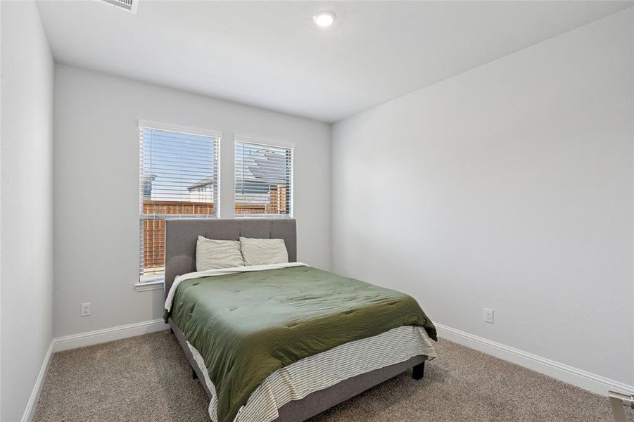Furnished interior view inside a new home in , Oak Point (Image 22).
