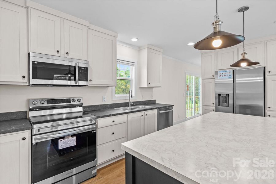 Furnished interior view inside a new home in , Hamptonville (Image 5).