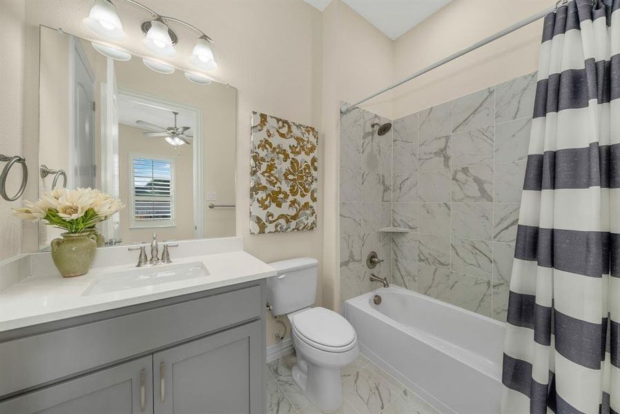 Furnished interior view inside a new home in Ladera Prosper, Prosper (Image 18).