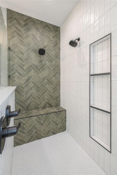 Close-up of interior finishes inside a home in , College Station (Image 14).