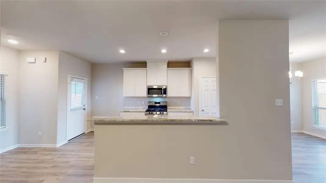 Furnished interior view inside a new home in Splendora Fields, Splendora (Image 9).