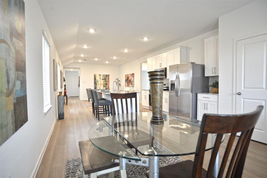 Furnished interior view inside a new home in , League City (Image 10).