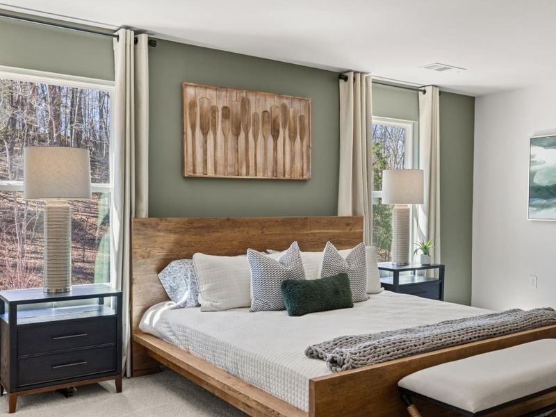 Furnished interior view inside a new home in Falcon Landing, Gainesville (Image 37).