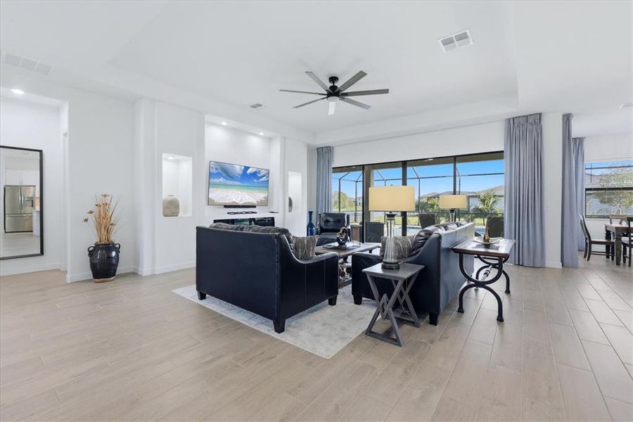 Furnished interior view inside a new home in , Bradenton (Image 36).