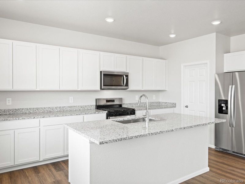 Furnished interior view inside a new home in Westgate, Greeley (Image 10).