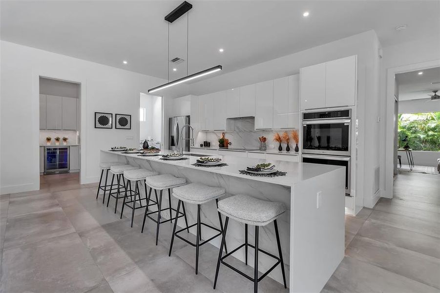 Furnished interior view inside a new home in , Sarasota (Image 39).