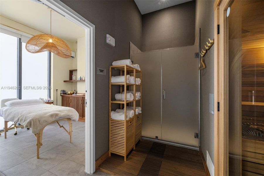 Furnished interior view inside a new home in , Miami (Image 48).