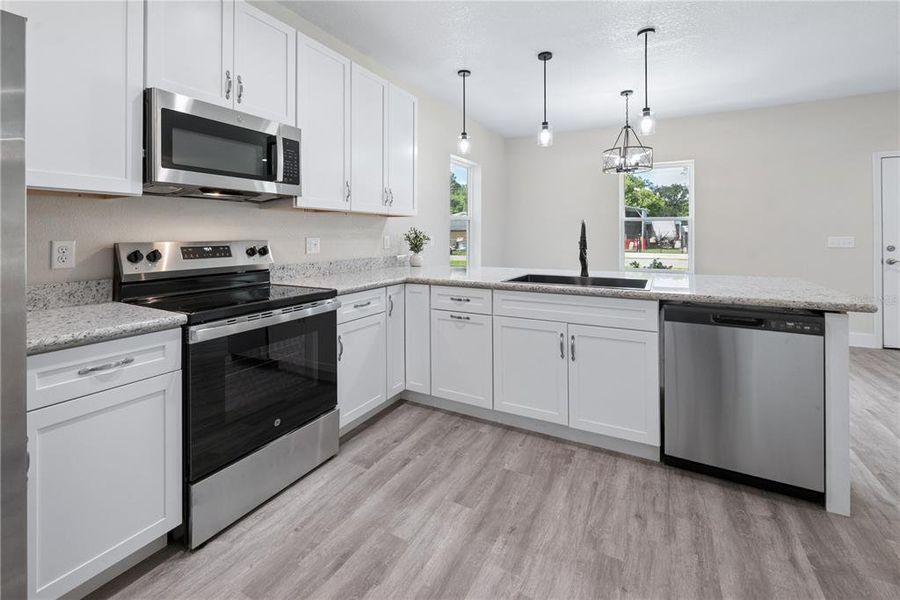 Furnished interior view inside a new home in , Trenton (Image 6).