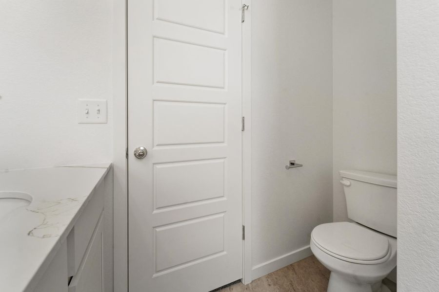 Furnished interior view inside a new home in Union Colony West, Greeley (Image 12).