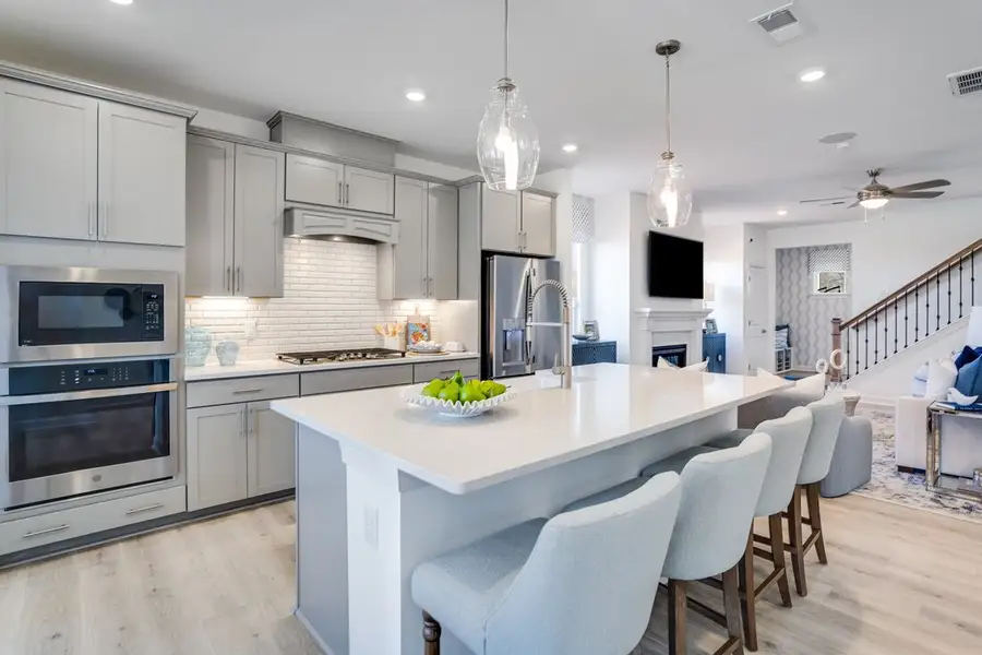 Furnished interior view inside a new home in Silverstone, Knightdale (Image 3).