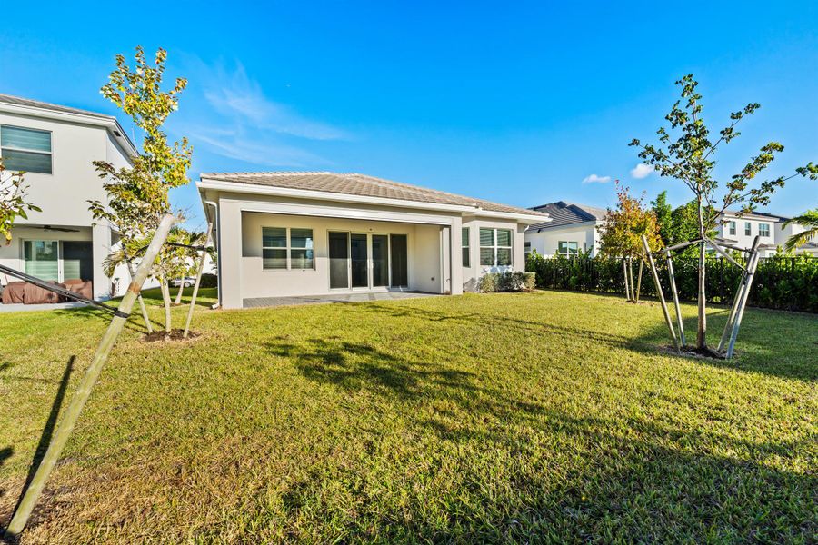 Exterior details and patio area of a home in , Westlake (Image 2).