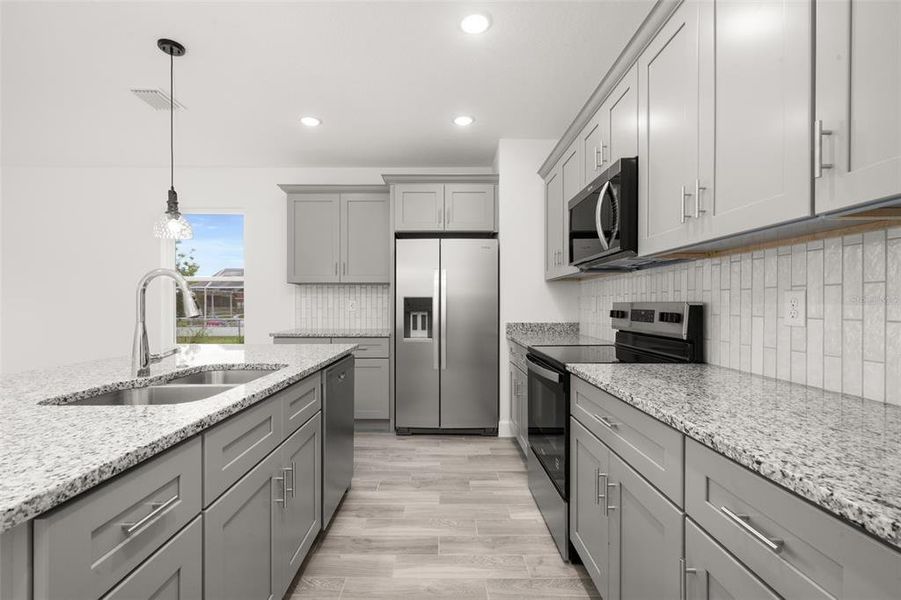 Furnished interior view inside a new home in , Sebring (Image 15).