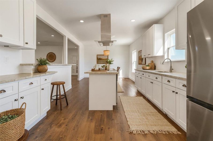 Furnished interior view inside a new home in , Ferris (Image 10).