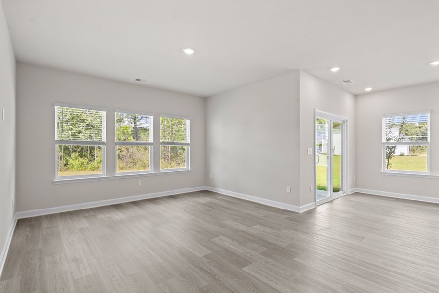 Spacious, unfurnished interior of a new home in Cypress Ridge - The Coastline Series, Longs (Image 15).