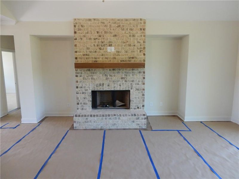 In-progress construction of a new home in , Demorest, GA (Image 26).