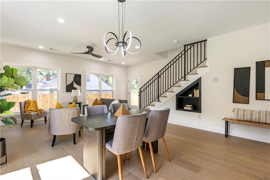 Furnished interior view inside a new home in , Forest Park (Image 18).