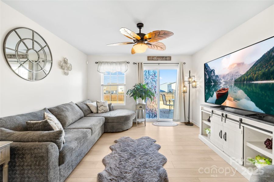 Furnished interior view inside a new home in , Statesville (Image 18).