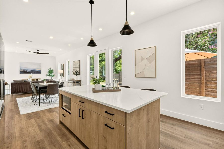 Furnished interior view inside a new home in , Austin (Image 24).