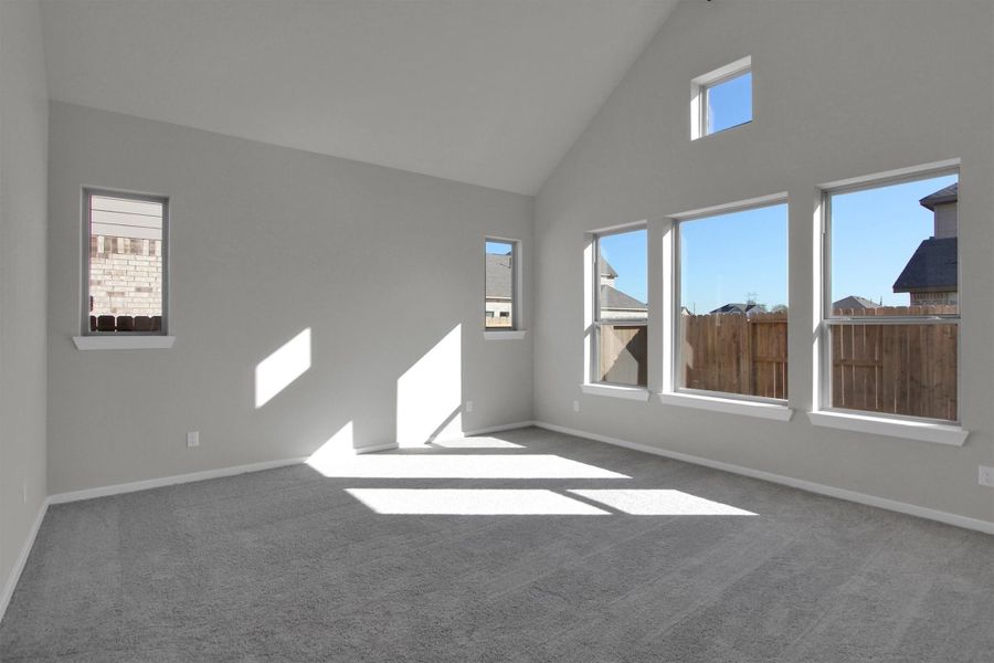 Spacious, unfurnished interior of a new home in Canterra Creek  60', Rosharon (Image 31).