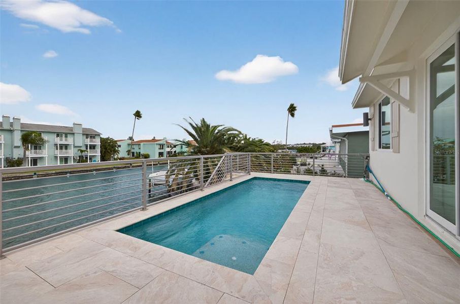 Exterior details and patio area of a home in , Indian Rocks Beach (Image 34).