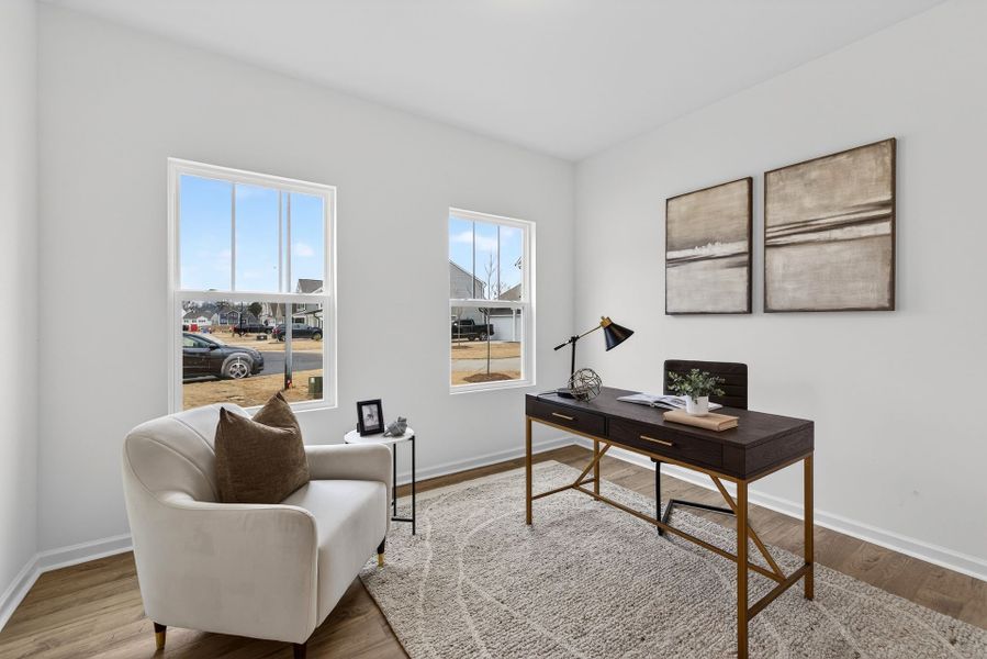Furnished interior view inside a new home in Nathans Ridge, Lillington (Image 14).