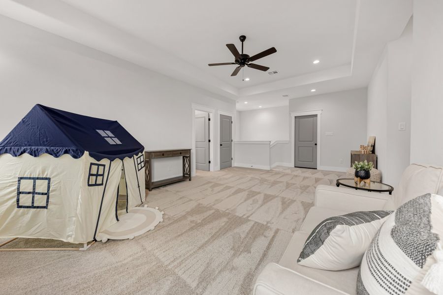Representative furnished interior of a home built from the The Landry by Reece Homes in Oakmont, Bryan (Image 51).