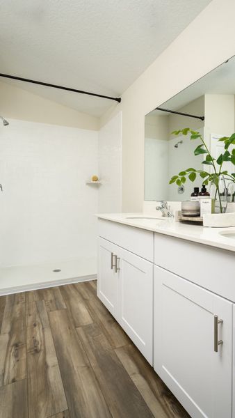 Representative furnished interior of a home built from the Magenta by Casa Fresca Homes in Pasadena Woods, Dade City (Image 11).