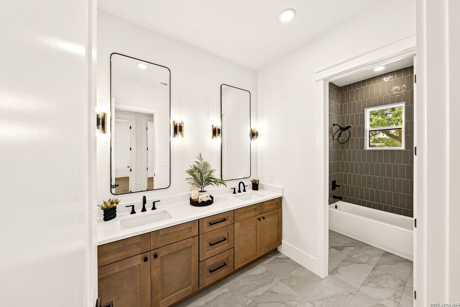 Furnished interior view inside a new home in , Bandera (Image 50). Furnished interior view inside a new home in , Bandera (Image 50).