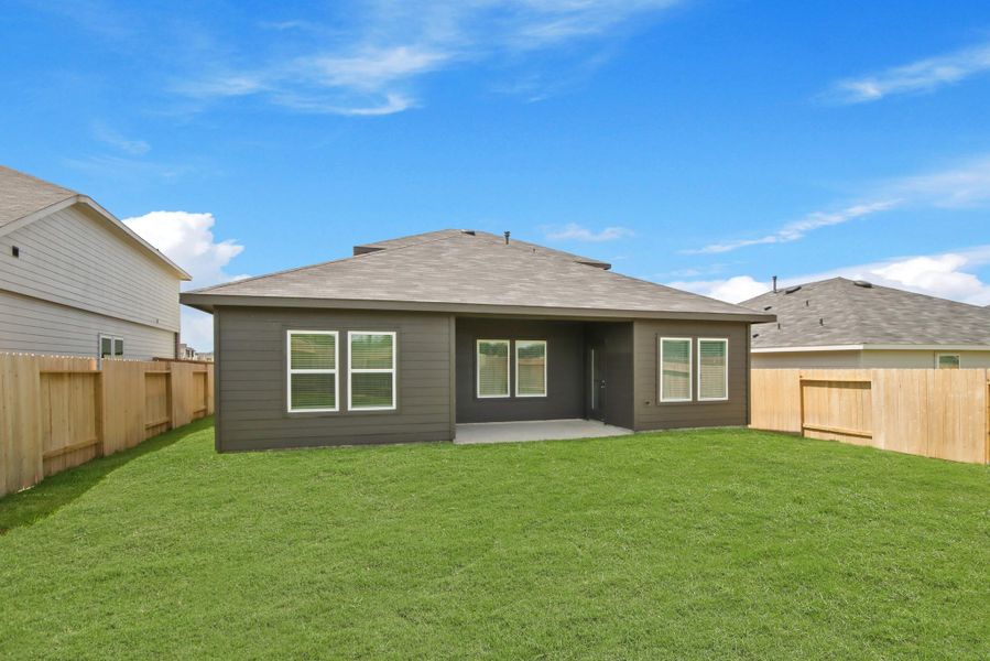 Great Back Yard! Great Back Yard!