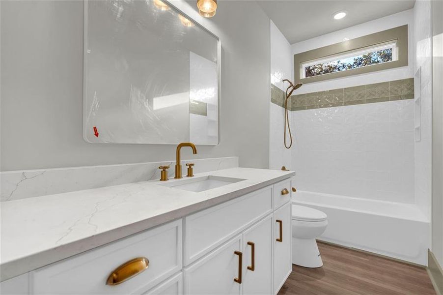 Furnished interior view inside a new home in , Monroe (Image 8).