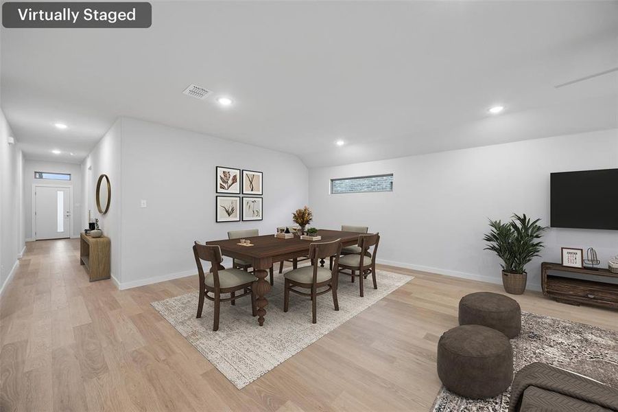 Furnished interior view inside a new home in , Lavon (Image 18).