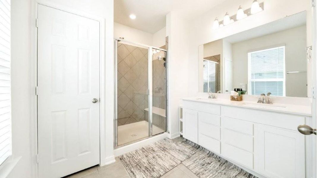 Furnished interior view inside a new home in , Alvin (Image 18).