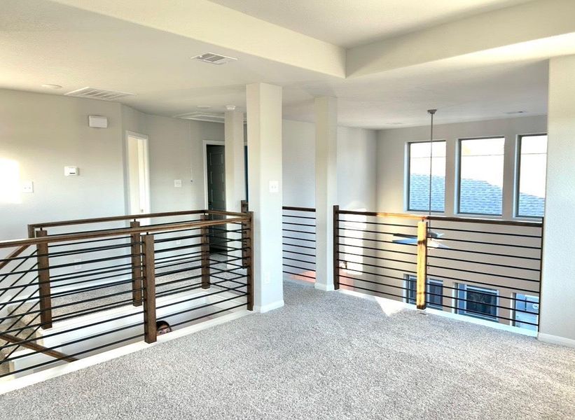 Spacious, unfurnished interior of a new home in Bluebonnet Village, Bellville (Image 22). Spacious, unfurnished interior of a new home in Bluebonnet Village, Bellville (Image 22).