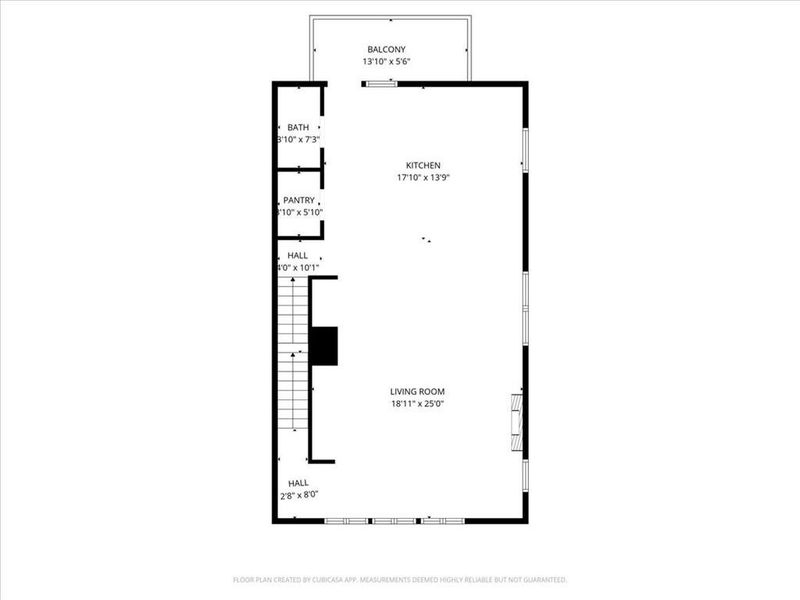2D floor plan layout of this home in , Atlanta, GA (Image 5).