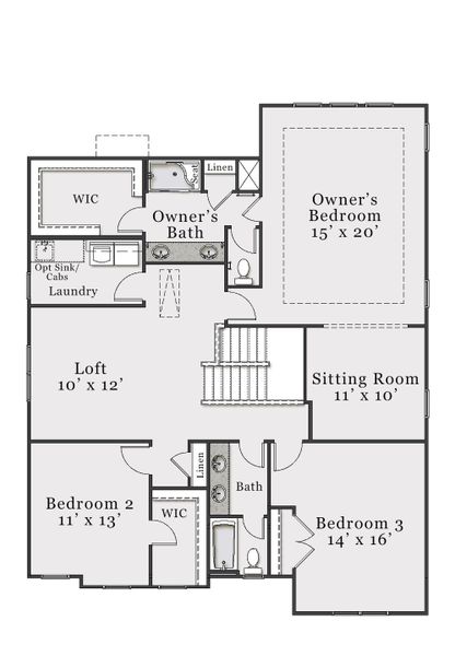 Craftsman Second Floor