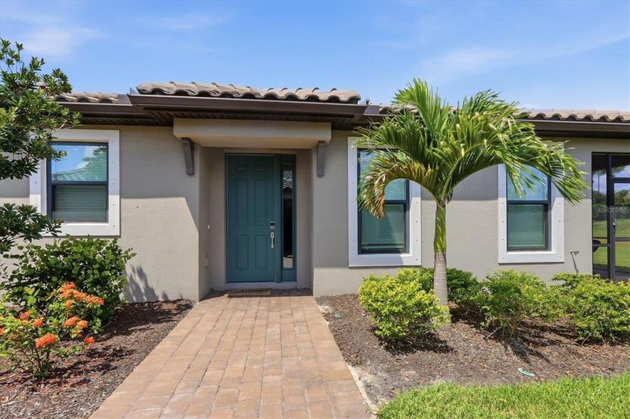 Exterior details and patio area of a home in , Sarasota (Image 4). Exterior details and patio area of a home in , Sarasota (Image 4).