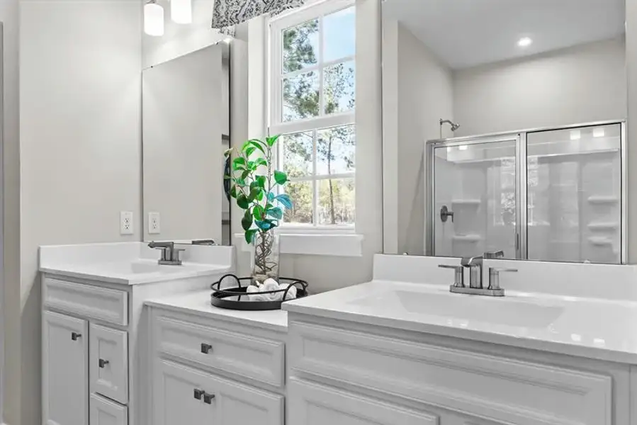 Representative interior finishes for a home built from the Palladio by Ryan Homes in Carolina Crofts, Greenville (Image 16).
