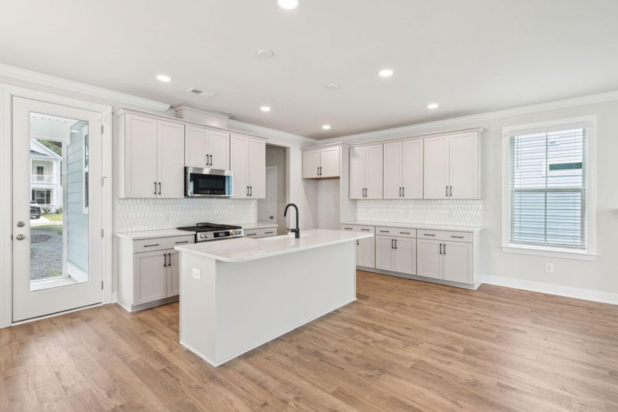 Furnished interior view inside a new home in Central Park, Charleston (Image 5).