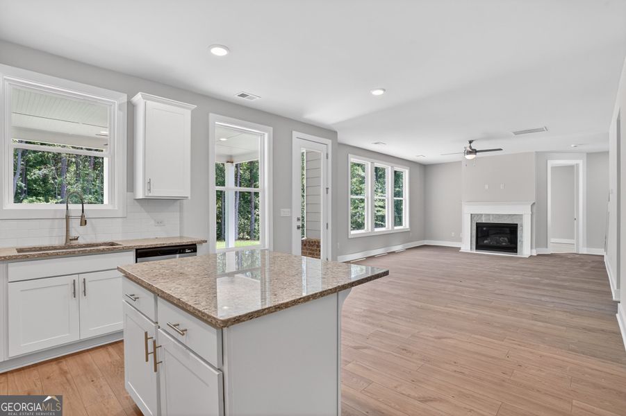 Furnished interior view inside a new home in The Manor at Gainesville Township, Gainesville (Image 9).