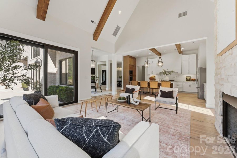 Furnished interior view inside a new home in , Mooresville (Image 41). Furnished interior view inside a new home in , Mooresville (Image 41).