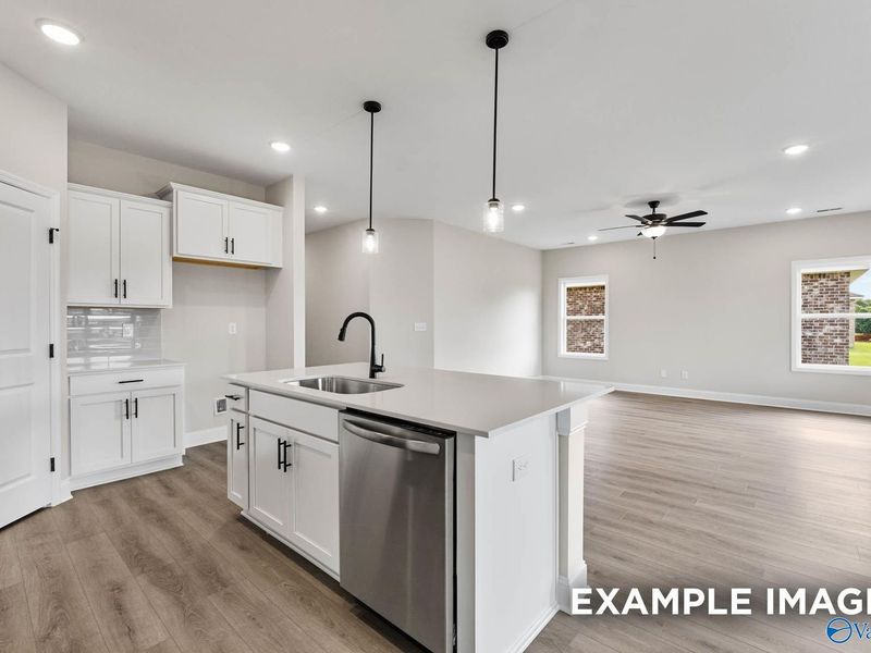 Furnished interior view inside a new home in Bailey Park, Fayetteville (Image 4).