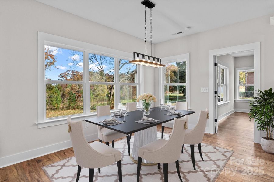 Virtually Staged Dining Virtually Staged Dining