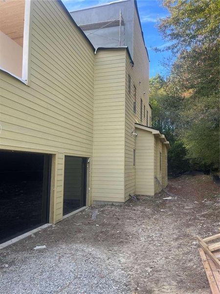 Exterior details and patio area of a home in , Atlanta (Image 2). Exterior details and patio area of a home in , Atlanta (Image 2).